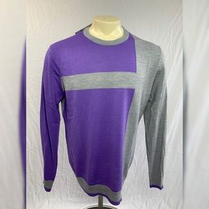 Alfani Merino Wool Sweater Size L